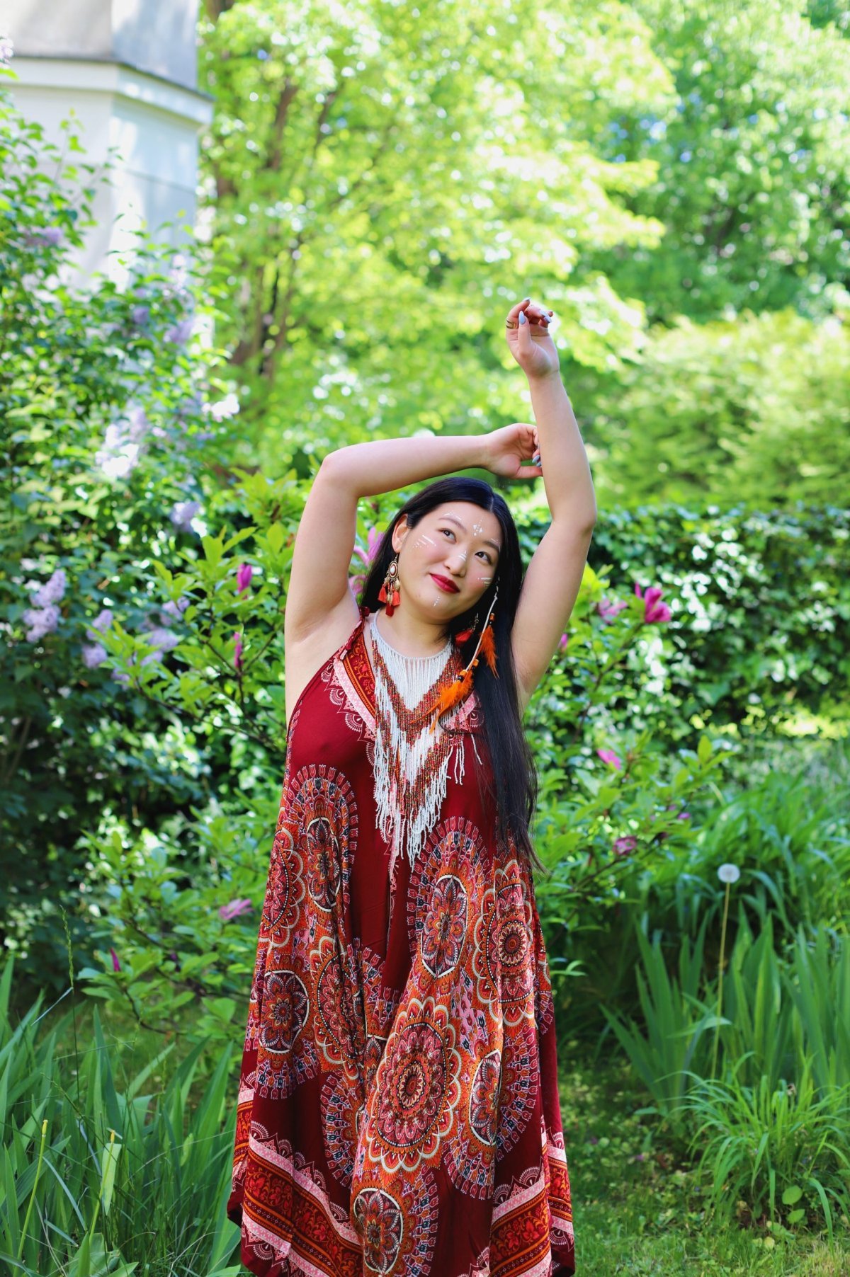 Kombinezon MANDALA MAROON - Image 6