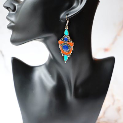 Kolczyki z Nepalu SACRED POWER