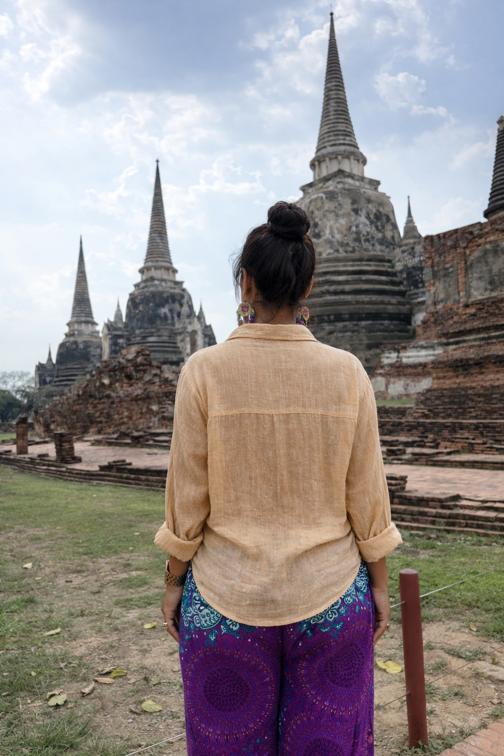 Koszula LIGHT BROWN - obrazek 3