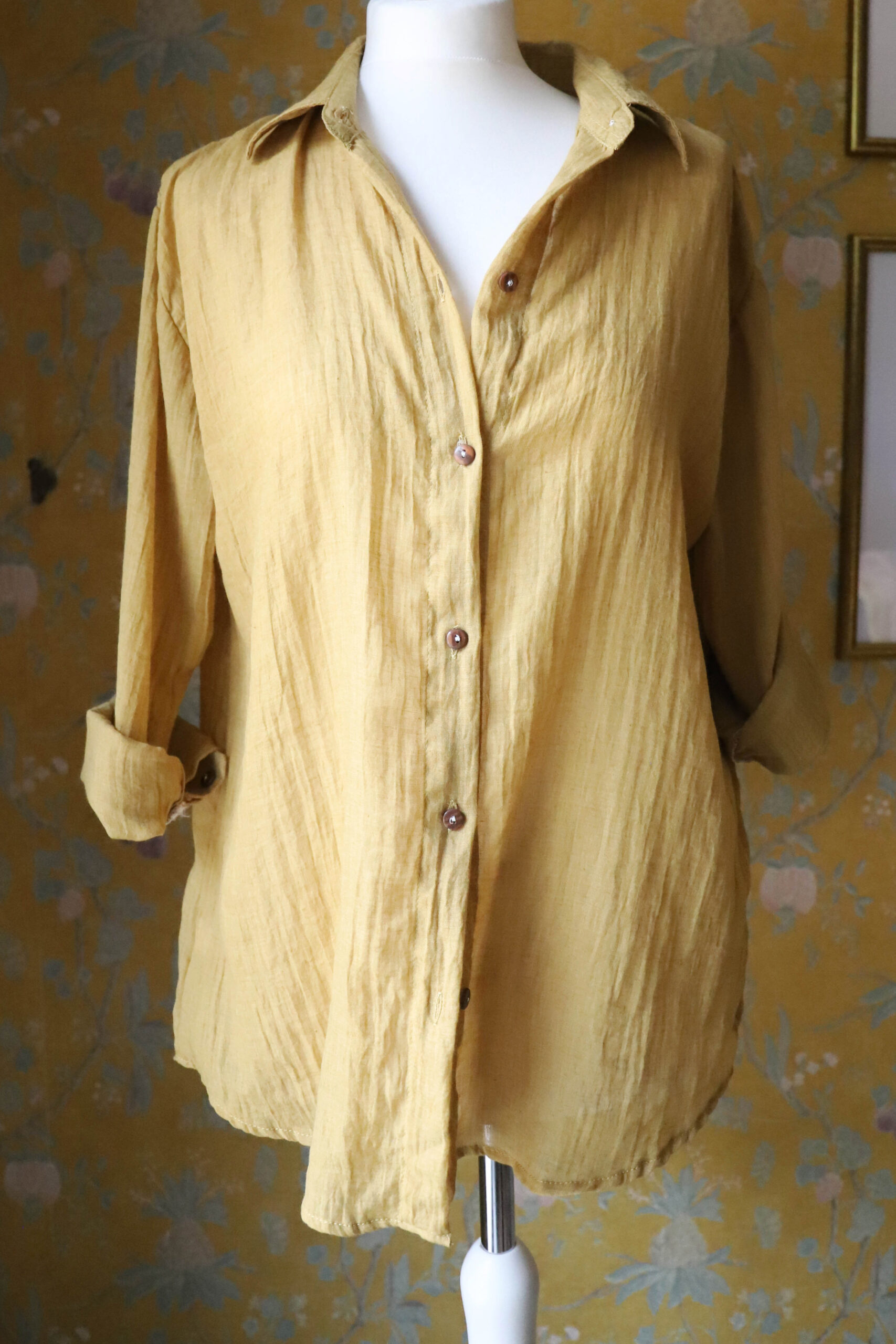 Koszula WARM OCHRA - obrazek 3